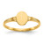 10K Signet Ring 10CH209