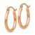 10K Polished 2mm Tube Hoop Earrings 10T1124