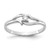 14k White Gold AAA Diamond ring Y4260AAA