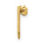 14k Polished Mom Pin XK831
