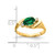 14k 7x5mm Oval Mount St. Helens AAA Diamond ring Y2260MS/AAA