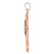 14k Two-tone Diamond Cross Pendant XR1227