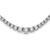 14k White Gold Graduating AAA Diamond 16in Necklace X10011WAAA