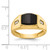 14k VS Diamond men's ring Y4007VS