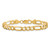 10k 6mm Concave Open Figaro Chain 10LF160-7