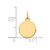 14K Round Disc Charm XM537/18