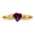 14k Rhodolite Garnet Birthstone Ring XBR159