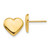 14k Heart Post Earrings YE1641