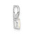 14k White Gold Opal and Diamond Pendant XBS329