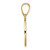 14K Script Letter O Initial Pendant YC1540O