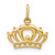 14k Crown Charm YC1036