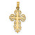 10k Fancy Cross Pendant 10D1533
