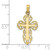 10k Fancy Cross Pendant 10D1533