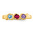 14k Synthetic Family Jewelry Ring XMR11/3SY