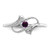 14k White Gold Synthetic Family Jewelry Ring XMR14/1WSY