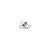 Sterling Silver Rhodium-plated Synthetic 3 Stone Mother's Ring XMR13/3SS-10