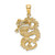 10k Solid 3-D Dragon Pendant 10C2375