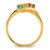 14k Synthetic Family Jewelry Ring XMR13/4SY