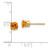 14k 5mm Citrine Earrings - November XBE71