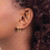 10k Polished Endless Tube Hoop Earrings 10T964