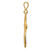 10k Cross Charm 10C62