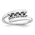 Sterling Silver Rhodium-plated Family Jewelry Mounting XMR16/4SSM-8