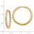 14k VS Diamond Hinged Hoop Earrings XE867VS