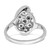 Sterling Silver Rhodium-plated Family Jewelry Mounting XMR3/7SSM-9