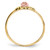 10k Tri-Color Black Hills Gold Rose Ring 10BH712