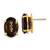 14k 14x10 Oval Smoky Quartz Earrings XE92SQ