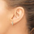 10K Polished CZ Earrings 10ER324