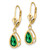 14k 8x5mm Pear Mount St. Helens Leverback Earrings XLB103MS