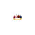 14k 4 Synthetic Stone Family Ring XMR52/4SY