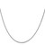 10k WG 1.05mm Box Chain 10KWB105-20