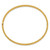 10k 3/16 Fancy Hammered Hinged Bangle Bracelet 10DB106