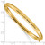 10k 3/16 Fancy Hammered Hinged Bangle Bracelet 10DB106