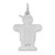 Sterling Silver Rhodium-plated Kid Charm XK1585SS