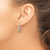 14k White Gold 6mm Citrine Leverback Earrings XLB101WCI