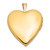 14K 20mm Diamond Satin I LOVE YOU Heart Locket XL600