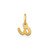 14KY Lower case Letter A Initial Charm XNA1307Y/A
