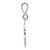 10KW Filigree Initial A Pendant 10D1281A
