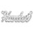 Sterling Silver/Rhodium-plated Diamond-cut Name Plate XNA166SS