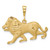 10k Lion Charm 10C580