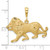 10k Lion Charm 10C580