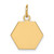 14k Non-enameled Medical Jewelry Pendant XM36N