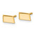 Sterling Silver/Gold-plated South Dakota State Earrings XNE50GP-SD