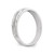 14k White Gold AA Quality .03 carat Diamond Trio Ladies Complete Wedding Band Y2477AA-L