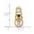 14k 4 Synthetic Stone Family Pendant XMP51/4SY