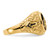 14k Polished, Antiqued and Nugget Texture AA Quality Diamond Masonic Ring Y4035MAA