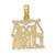 10K 100% LIBRA Zodiac Charm 10D4060